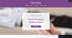 Desktop Screenshot of edmalekorgonetherapy.com