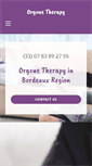 Mobile Screenshot of edmalekorgonetherapy.com